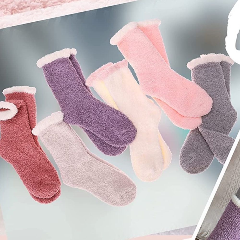 Fuzzy winter socks    - Picture 3 of 7
